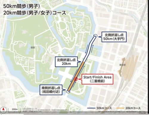競歩コース